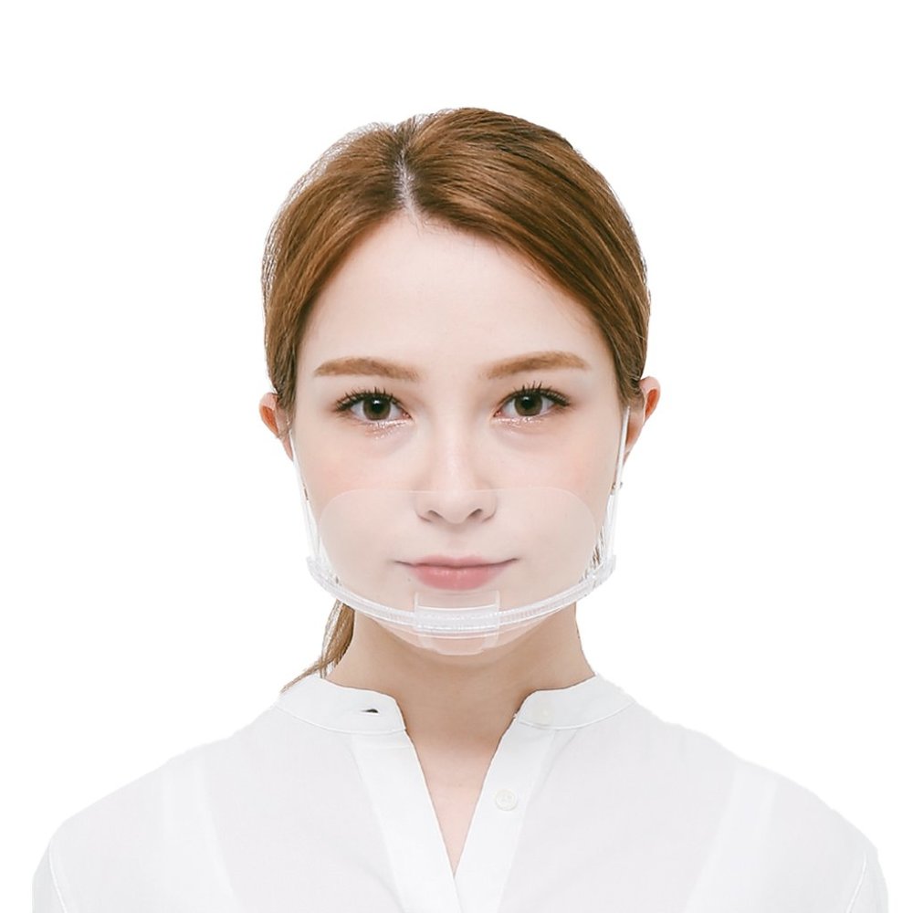 Transparent Reusable Anti-fog Face Guard 10pcs